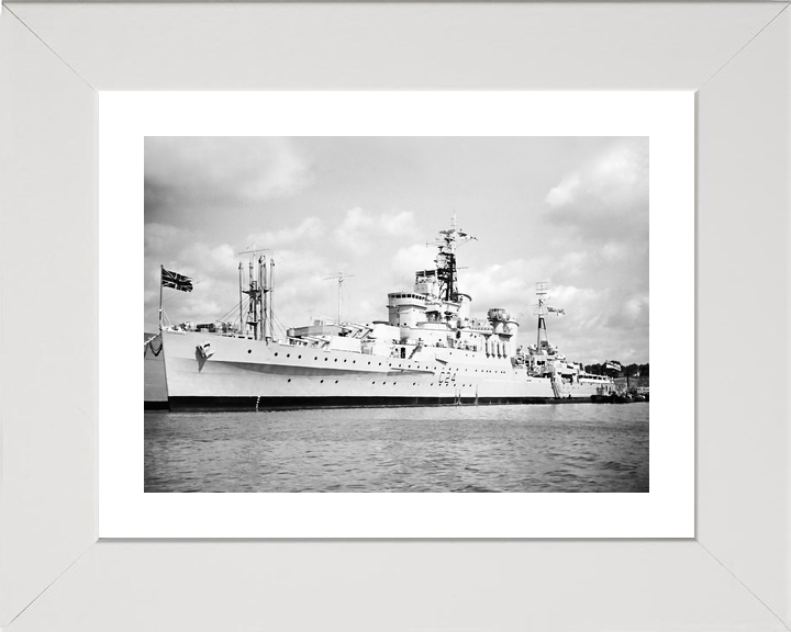 HMS Sheffield C24 Town Class Light Cruiser Warship 1963 Photo Print - Posters, Prints, & Visual Artwork - by Hampshire Prints (image 4 of 9)