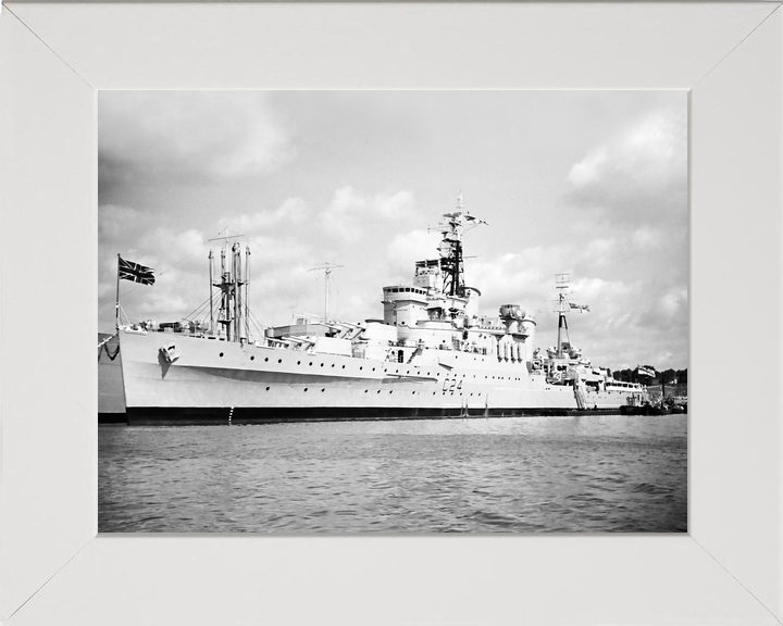 HMS Sheffield C24 Town Class Light Cruiser Warship 1963 Photo Print - Posters, Prints, & Visual Artwork - by Hampshire Prints (image 5 of 9)