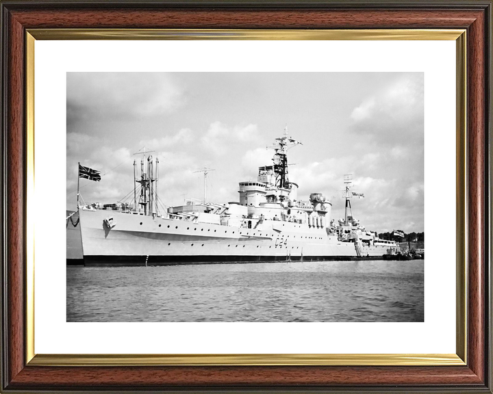 HMS Sheffield C24 Town Class Light Cruiser Warship 1963 Photo Print - Posters, Prints, & Visual Artwork - by Hampshire Prints (image 8 of 9)