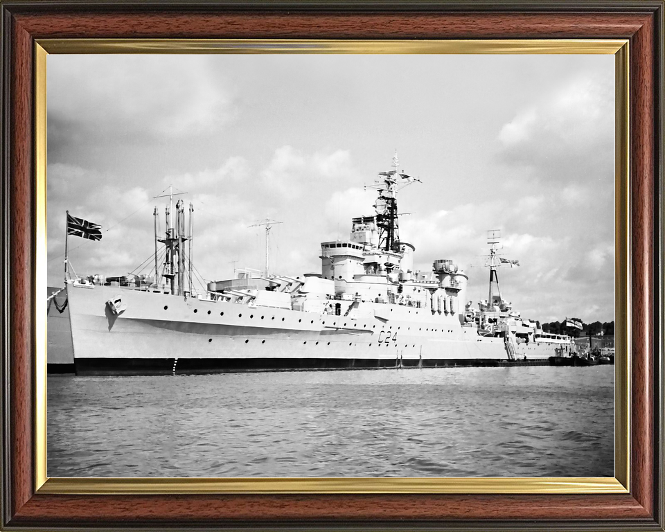 HMS Sheffield C24 Town Class Light Cruiser Warship 1963 Photo Print - Posters, Prints, & Visual Artwork - by Hampshire Prints (image 9 of 9)