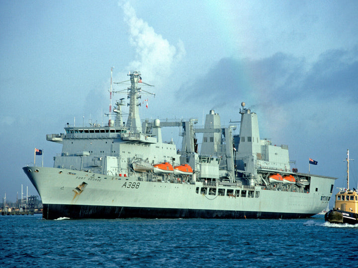 RFA Fort George A388 | Photo Print | Framed Print | Fort Class | Tanker | Royal Fleet Auxiliary Hampshire Prints