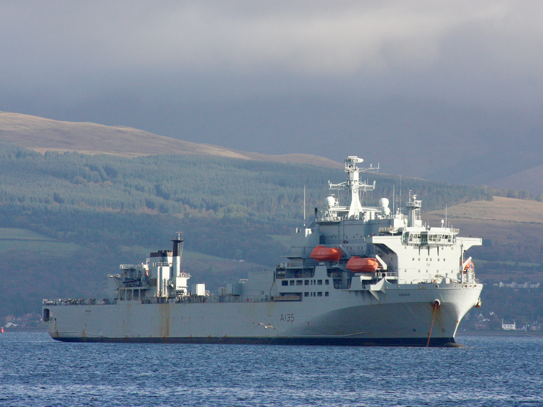 RFA Argus A135 Casualty Class Ship 2022 Photo Print - Posters, Prints, & Visual Artwork - by Hampshire Prints (image 1 of 9)