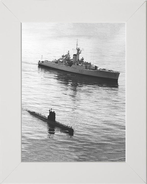 HMS Rothesay F107 | Photo Print | Framed Print | Rothesay Class | Frigate | Royal Navy Hampshire Prints
