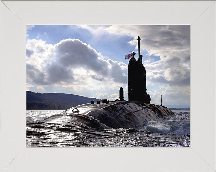 HMS Superb S109 Royal Navy Swiftsure class Submarine Photo Print or Framed Print - Hampshire Prints