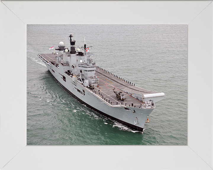 HMS Illustrious R06 | Photo Print | Framed Print | Invincible Class | Aircraft Carrier | Royal Navy Hampshire Prints
