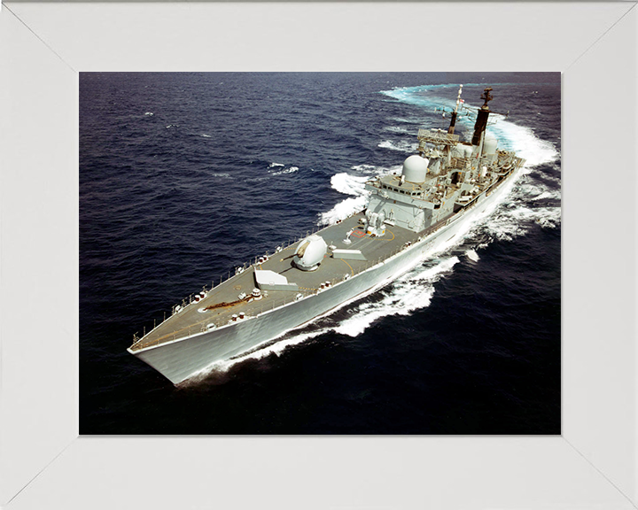 HMS Gloucester (D96) Photo Print - At Sea 1998 - Royal Navy Type 42 Destroyer