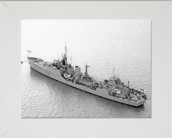 HMS Hardy F54 Royal Navy Blackwood class Frigate Photo Print or Framed Print - Hampshire Prints