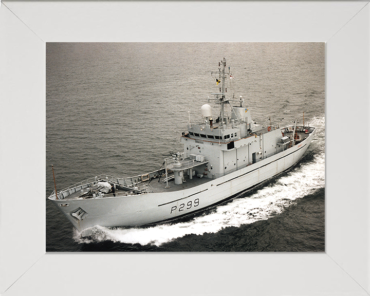 HMS Orkney (P299) Photo Print - Port Side View - Royal Navy Island Class Patrol Vessel