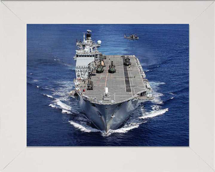 HMS Ocean L12 | Photo Print | Framed Print | Poster | Helicopter Carrier | Royal Navy Hampshire Prints