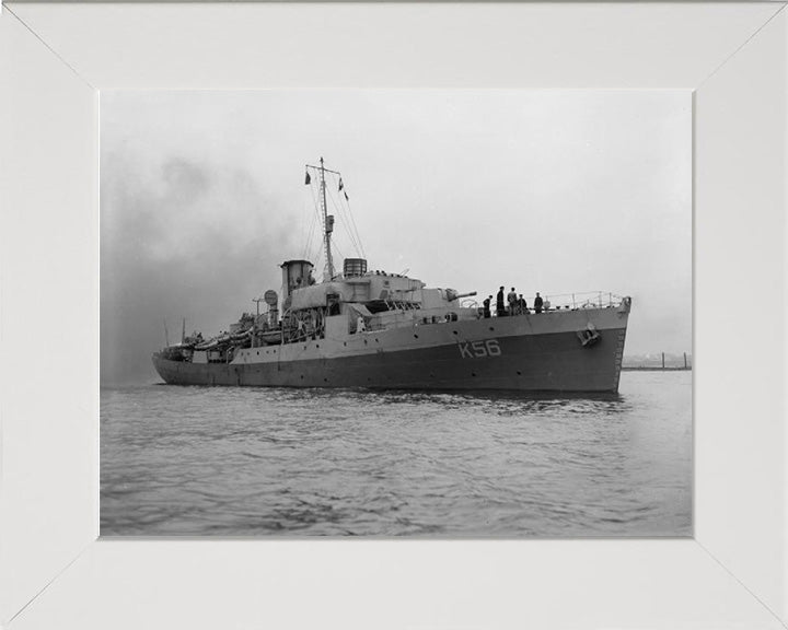 HMS Asphodel K56 | Photo Print | Framed Print | Flower Class | Corvette | Royal Navy Hampshire Prints