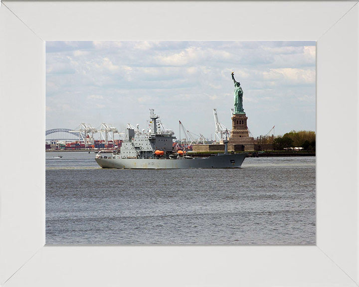 HMS Scott H131 | Photo Print | Framed Print | Poster | Ocean Survey Vessel | Royal Navy Hampshire Prints