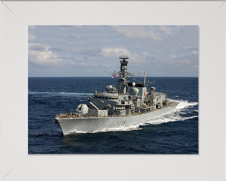 HMS Iron Duke F234 Royal Navy Type 23 frigate Photo Print or Framed Print - Hampshire Prints