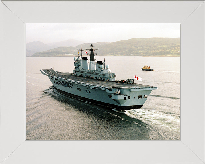 HMS Invincible (R05) Photo Print - Glen Mallen 2003 - Royal Navy Invincible Class Aircraft Carrier