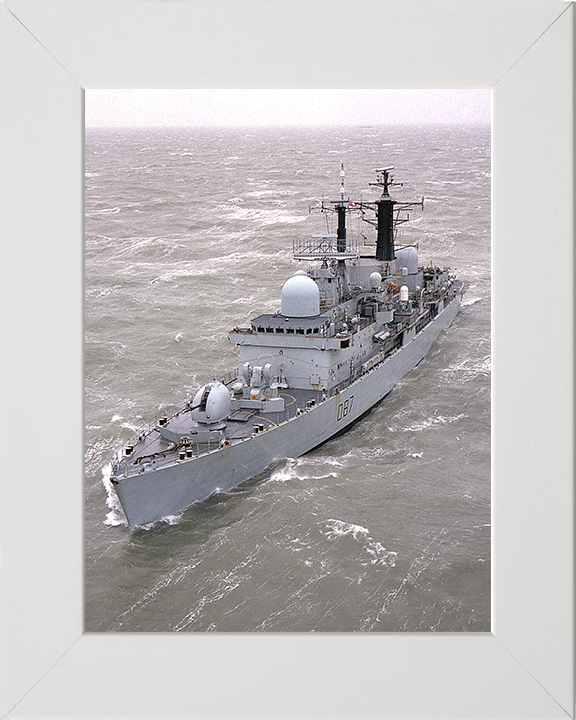 HMS Newcastle (D87) Photo Print - At Sea 1999 - Royal Navy Type 42 Destroyer