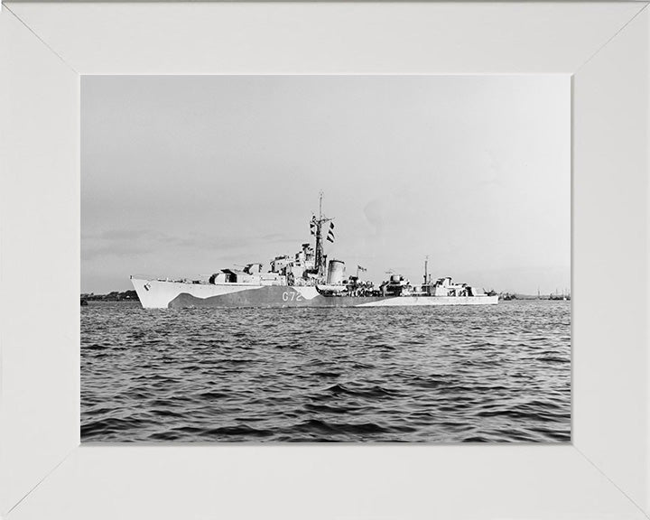 HMS Scorpion G72 | Photo Print | Framed Print | Poster | Q Class | Destroyer | Royal Navy Hampshire Prints
