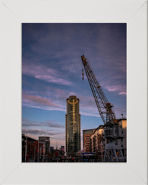 East side plaza (lipstick tower) Gunwharf Quays Portsmouth Photo Print - Canvas - Framed Photo Print - Hampshire Prints