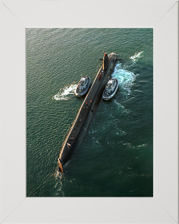 HMS Victorious (S29) Photo Print - Brest 2000 - Royal Navy Vanguard Class Submarine