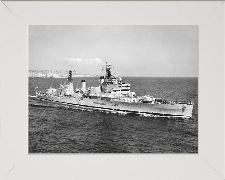 HMS Lion C34 Royal Navy Tiger class cruiser Photo Print or Framed Print - Hampshire Prints