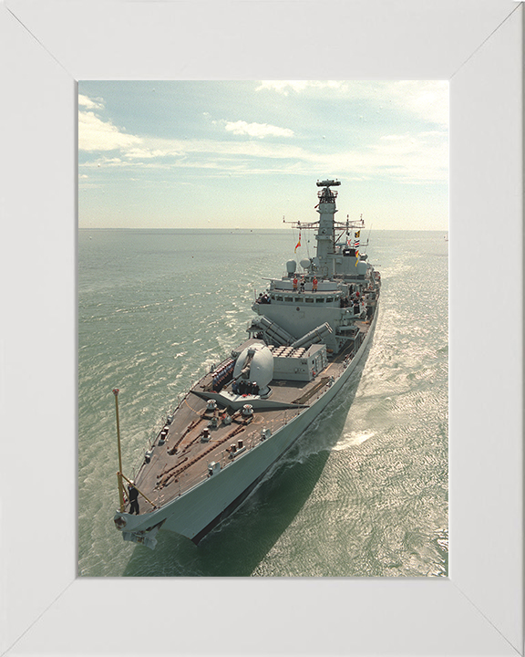 HMS Westminster (F237) Photo Print - Homecoming 2001 - Royal Navy Type 23 Frigate