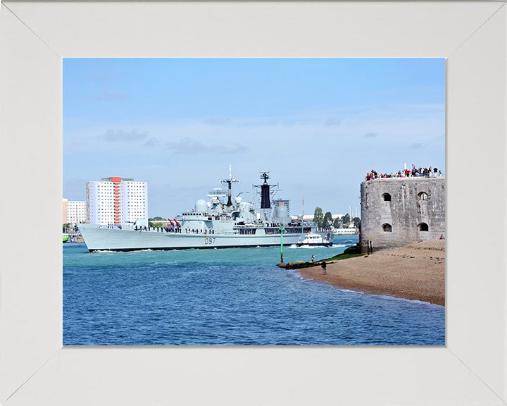 HMS Edinburgh D97 | Photo Print | Framed Print | Poster | Type 42 | Destroyer | Royal Navy Hampshire Prints