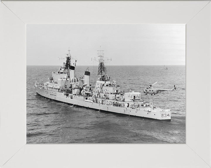 HMS Lion C34 | Photo Print | Framed Print | Poster | Tiger Class | Cruiser | Royal Navy Hampshire Prints