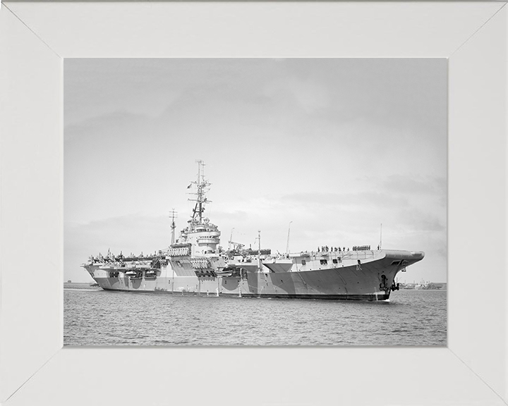 HMS Glory R62 Royal Navy Colossus class aircraft carrier Photo Print or Framed Print - Hampshire Prints