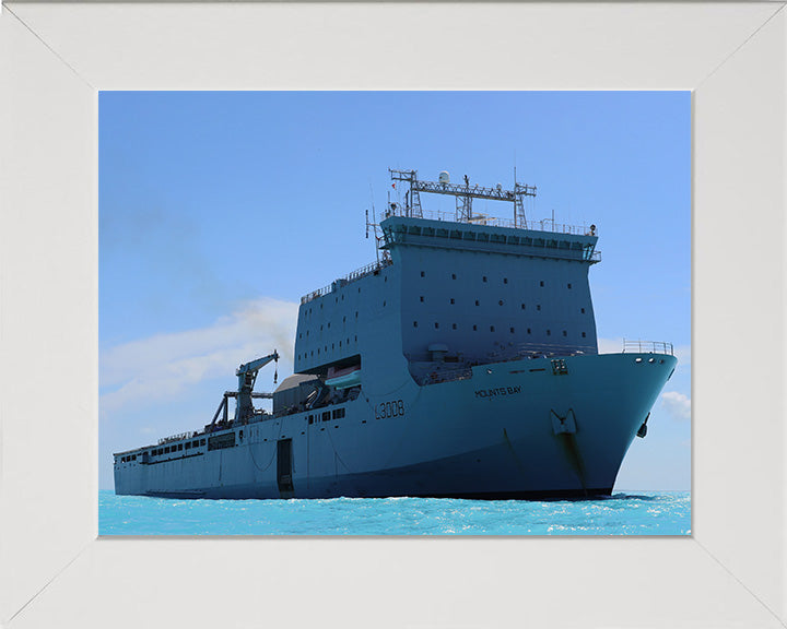 RFA Mounts Bay L3008 | Photo Print | Framed Print | Bay Class | Auxiliary Dock | Royal Fleet Auxiliary Hampshire Prints