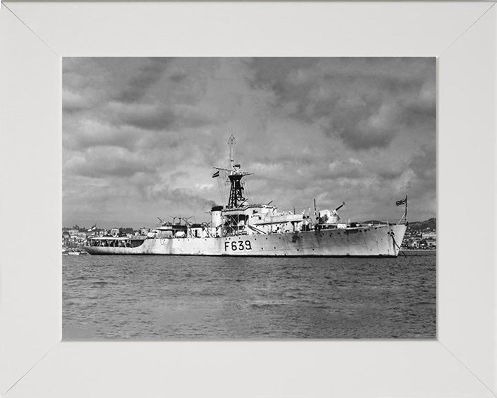 HMS Loch More F639 (K639) Royal Navy Loch class frigate Photo Print or Framed Print - Hampshire Prints