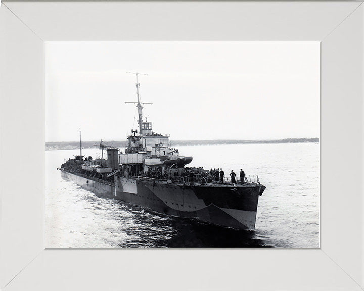 HMS Malcolm D19 | Photo Print | Framed Print | Admiral Class | Destroyer | Royal Navy Hampshire Prints