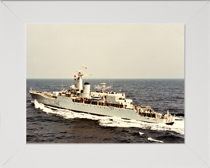 HMS Torquay F43 Royal Navy Whitby class frigate Photo Print or Framed Print - Hampshire Prints