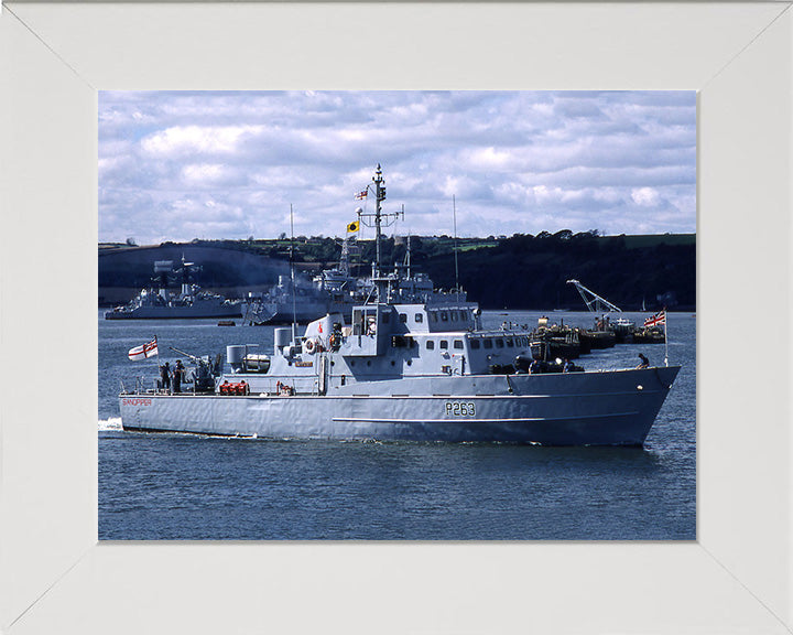 HMS Sandpiper P263 Royal Navy Bird class patrol vessel Photo Print or Framed Photo Print - Hampshire Prints