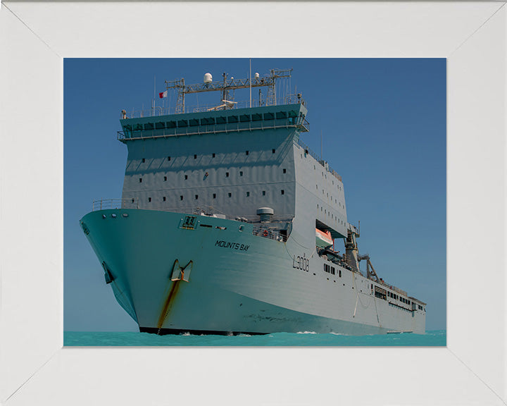 RFA Mounts Bay L3008 | Photo Print | Framed Print | Bay Class | Auxiliary Dock | Royal Fleet Auxiliary Hampshire Prints