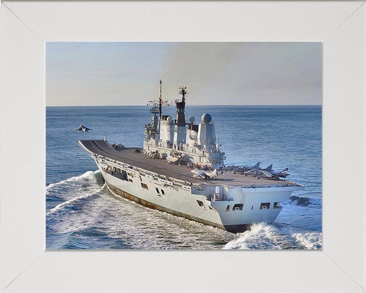 HMS Ark Royal R07 | Photo Print | Framed Print | Invincible Class | Aircraft Carrier | Royal Navy Hampshire Prints