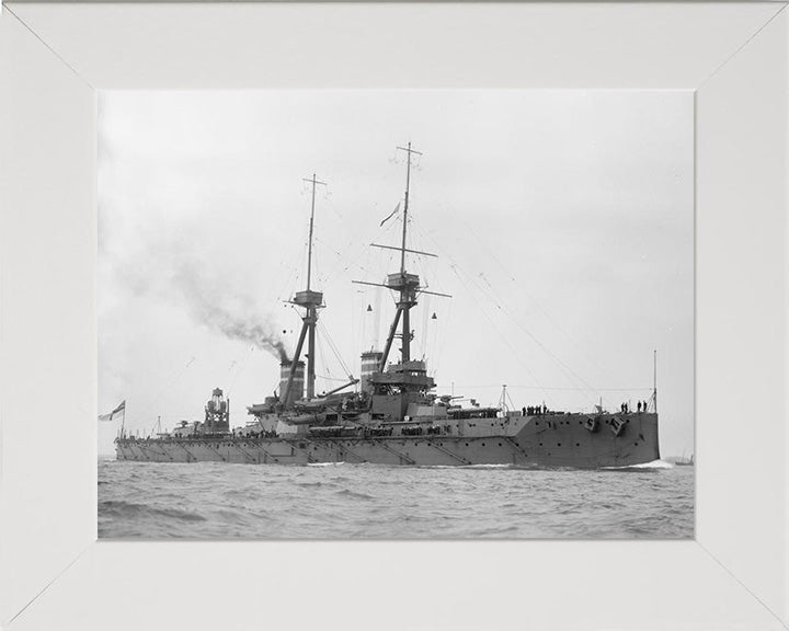 HMS Temeraire (1907) | Photo Print | Framed Print | Bellerophon Class | Battleship | Royal Navy Hampshire Prints