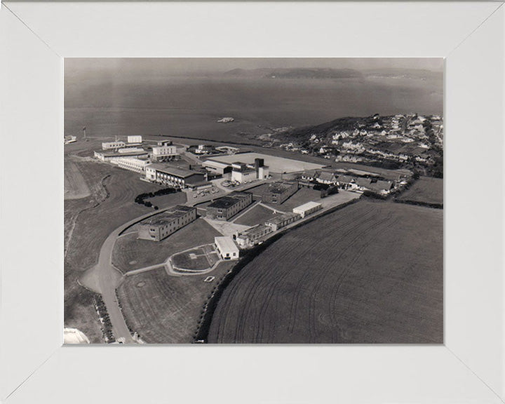 HMS Cambridge shore establishment Aerial Photo Print or Framed Photo Print - Hampshire Prints