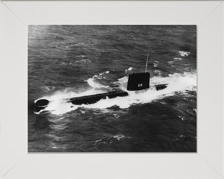 HMS Opossum S19 Royal Navy Oberon class Submarine Photo Print or Framed Print - Hampshire Prints