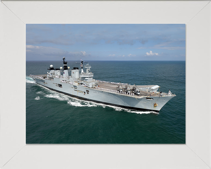 HMS Illustrious R06 | Photo Print | Framed Print | Invincible Class | Aircraft Carrier | Royal Navy Hampshire Prints
