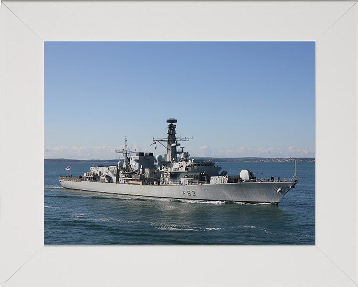 HMS St Albans F83 Royal Navy Type 23 frigate Photo Print or Framed Print - Hampshire Prints