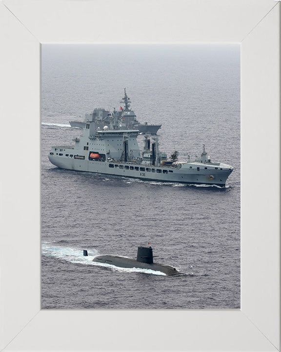 RFA Tidespring A136 | Photo Print | Framed Print | Tide class | Tanker | Royal Fleet Auxiliary Hampshire Prints