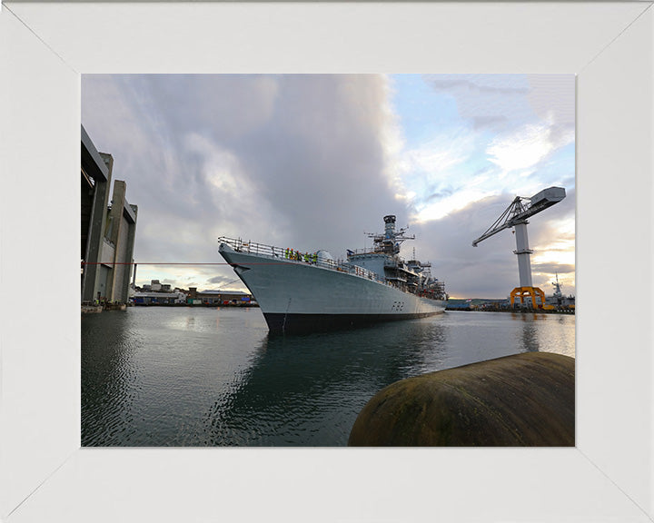HMS Somerset F82 | Photo Print | Framed Print | Poster | Type 23 | Frigate | Royal Navy Hampshire Prints