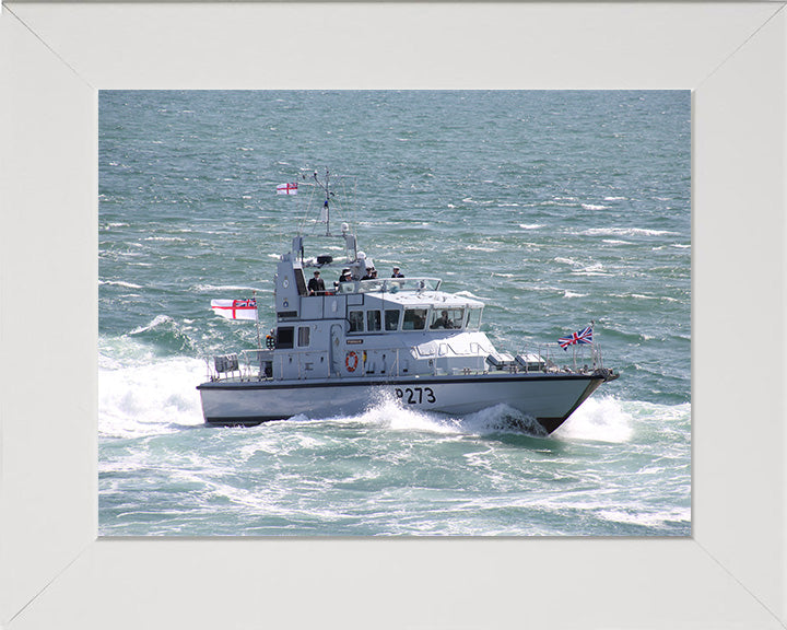 HMS Pursuer P273 Royal Navy Archer Class P2000 Patrol Vessel Photo Print or Framed Photo Print - Hampshire Prints