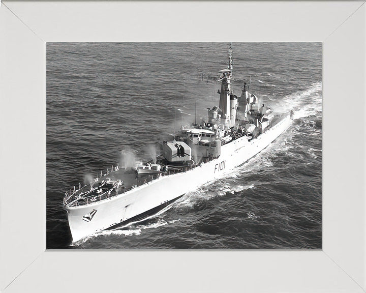 HMS Yarmouth F101 | Photo Print | Framed Print | Rothesay Class | Frigate | Royal Navy Hampshire Prints