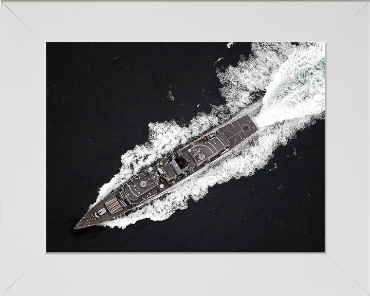 HMS Somerset F82 Royal Navy Type 23 frigate Photo Print or Framed Print - Hampshire Prints