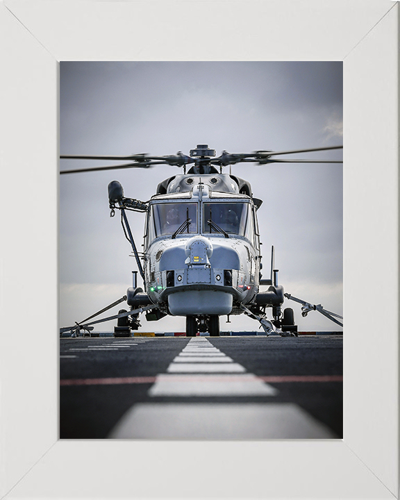 Royal Navy Wildcat from 815 Naval Air Squadron | Photo Print | Framed Print | Military | Aircraft | Wall Art | Home Decor | NAS | Aviation