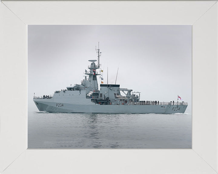 HMS Spey P234 Royal Navy River class patrol vessel Photo Print or Framed Print - Hampshire Prints