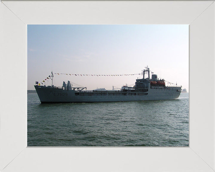 RFA Sir Tristram L3505 | Photo Print | Framed Print | Round Table Class | Royal Fleet Auxiliary Hampshire Prints