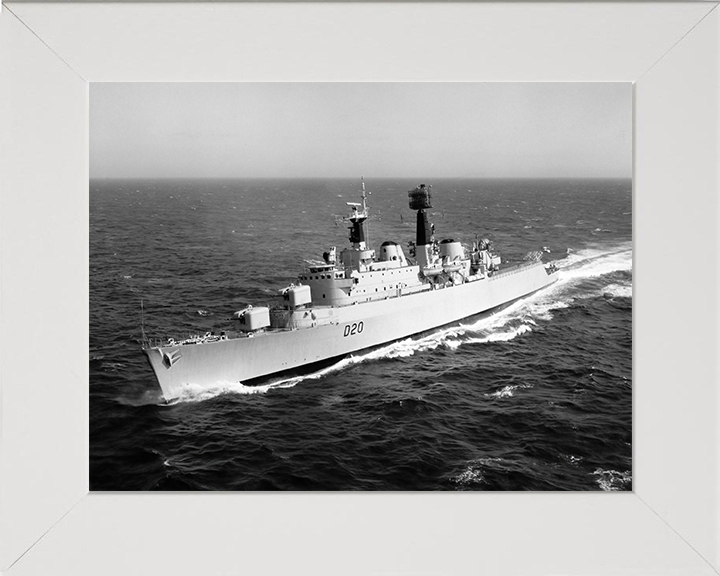 HMS Fife D20 Royal Navy County class destroyer Photo Print or Framed Print - Hampshire Prints