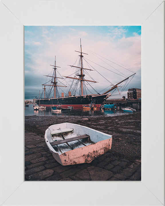 HMS Warrior 1860 | Photo Print | Framed Print | Poster | Steam-powered Armoured Frigate | Royal Navy Hampshire Prints