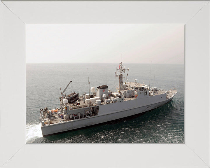 HMS Ramsey M110 | Photo Print | Framed Print | Sandown Class | Minehunter | Royal Navy Hampshire Prints