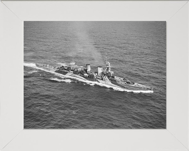 HMS Frobisher D81 Royal Navy | Photo Print | Framed Print | Hawkins Class | Cruiser | Royal Navy Hampshire Prints
